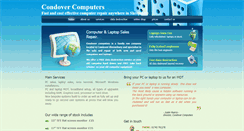 Desktop Screenshot of condovercomputers.co.uk